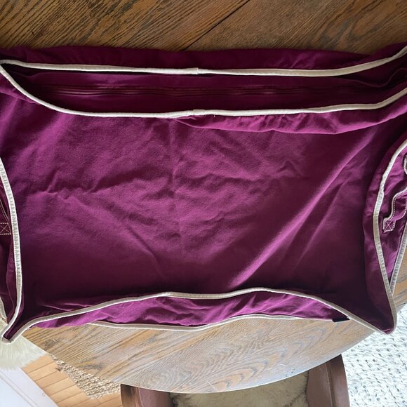 LANDS' END cotton canvas dog bed cover/exc condition/non smoking home25"x35"x - Picture 6 of 10